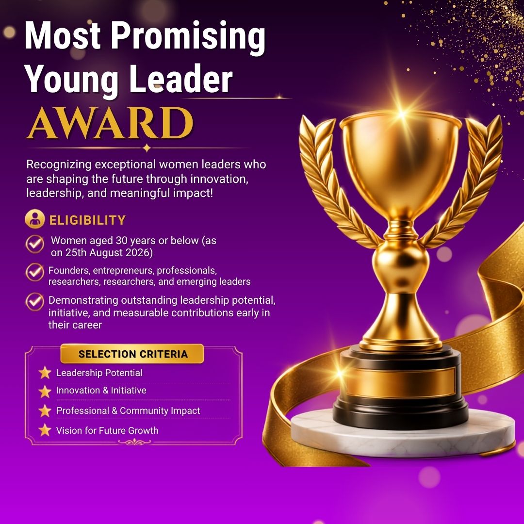 Most Promising Young Leader Award eligibility and selection criteria