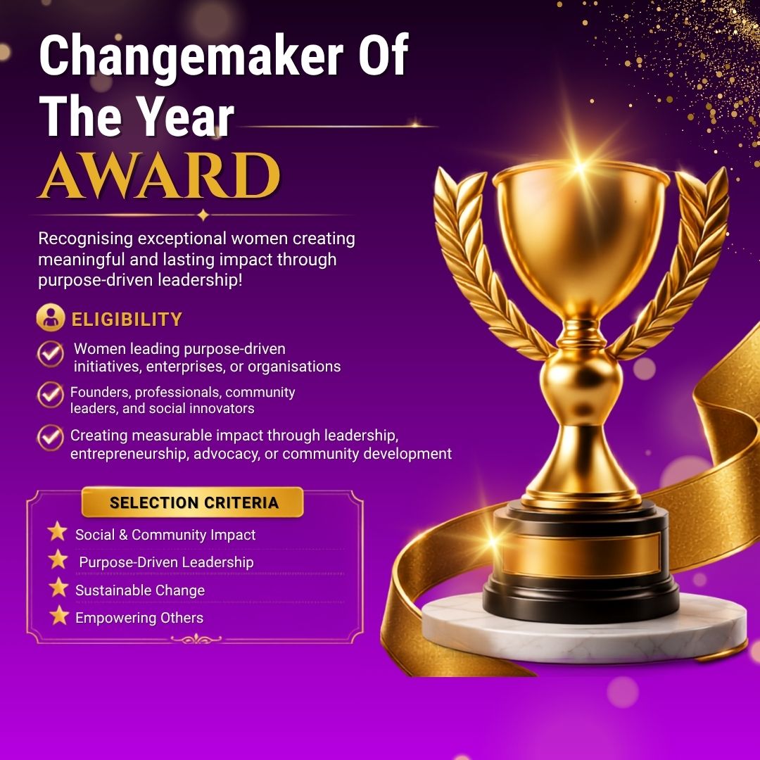 Changemaker of the Year Award eligibility and selection criteria